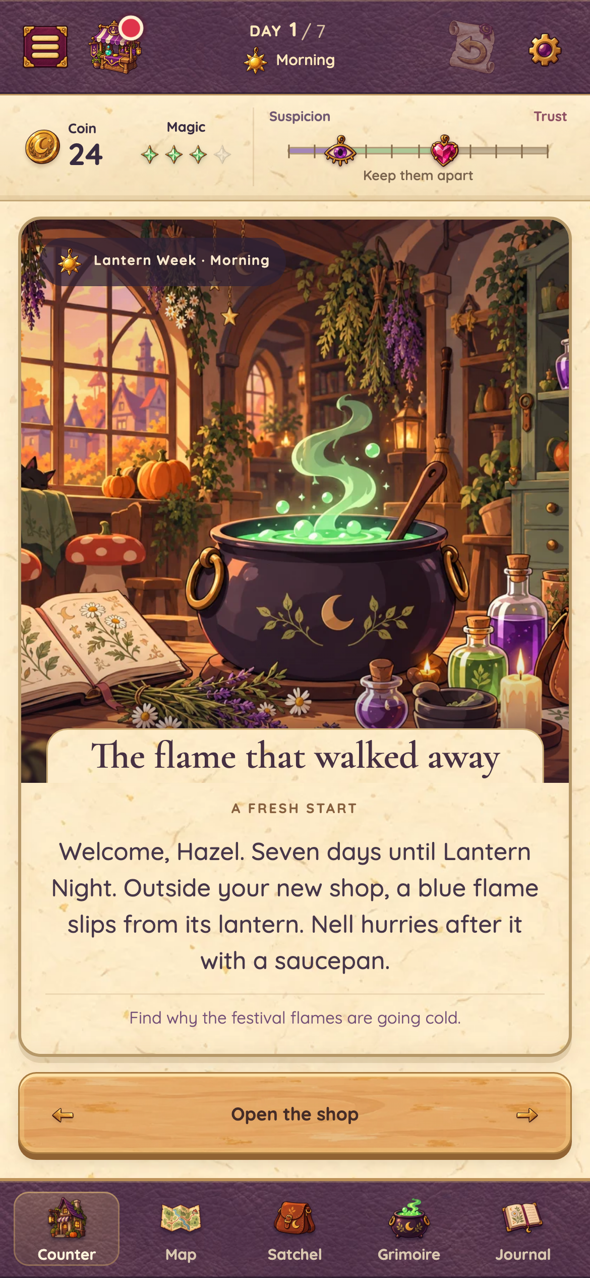 Welcome to your shop